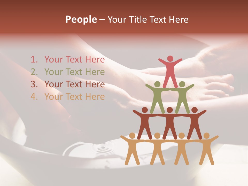 A Group Of People Standing On Top Of A Bath Tub PowerPoint Template
