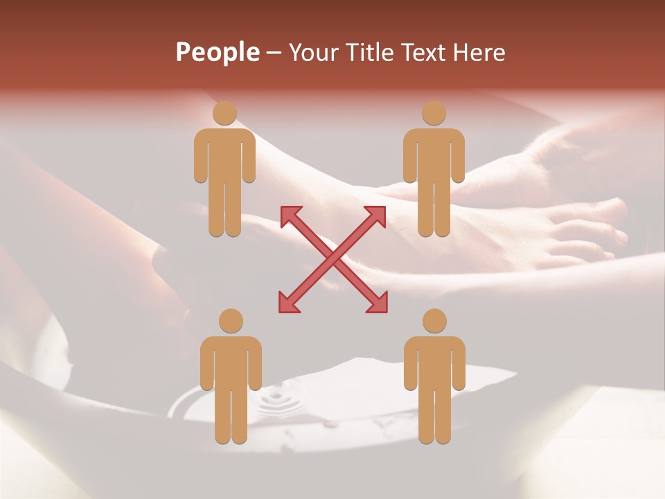 A Group Of People Standing On Top Of A Bath Tub PowerPoint Template