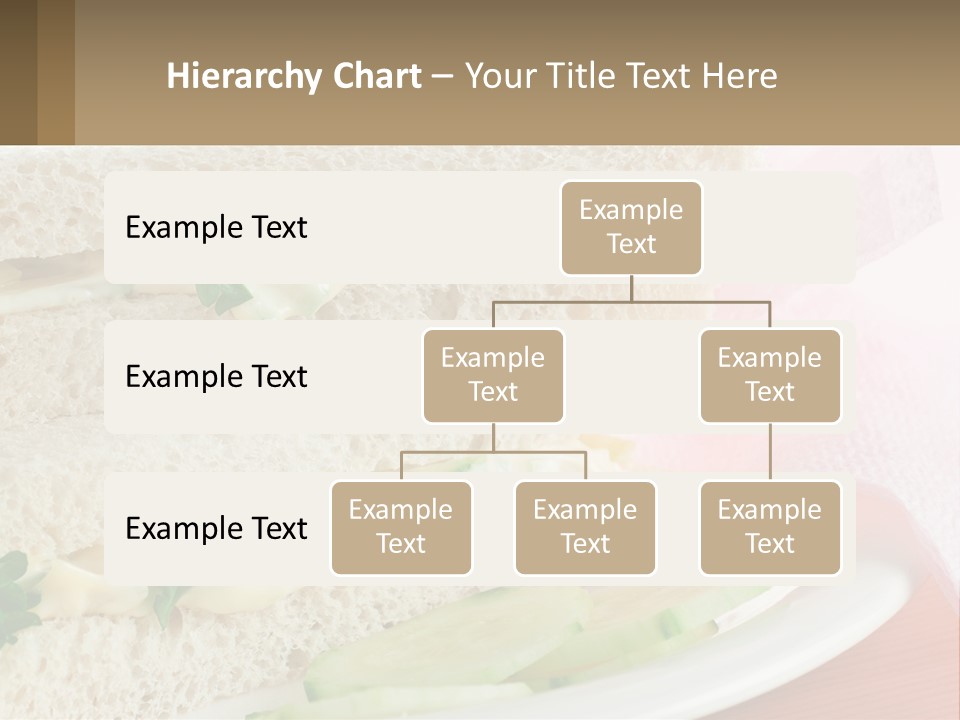 A White Plate Topped With A Sandwich On Top Of A Table PowerPoint Template