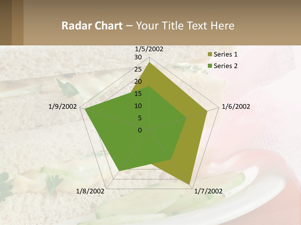 A White Plate Topped With A Sandwich On Top Of A Table PowerPoint Template