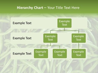 A Pile Of Green Beans Powerpoint Template PowerPoint Template