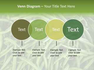 A Pile Of Green Beans Powerpoint Template PowerPoint Template