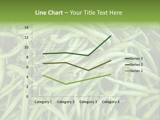A Pile Of Green Beans Powerpoint Template PowerPoint Template