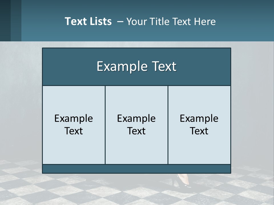 A Woman Sitting On A Chair Holding A Tablet PowerPoint Template