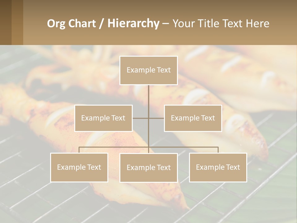 A Bunch Of Food That Is On A Grill PowerPoint Template