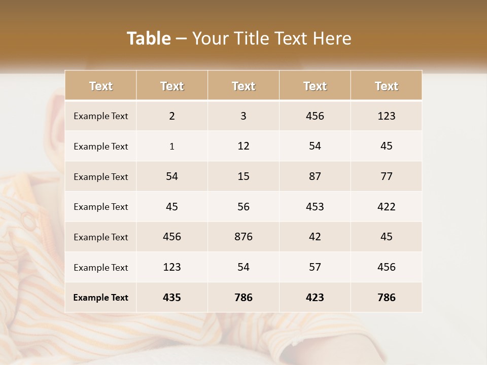 A Baby With Blue Eyes Is Looking At The Camera PowerPoint Template