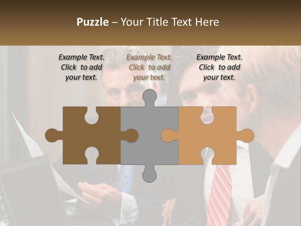 A Group Of People Sitting Around A Table Talking PowerPoint Template