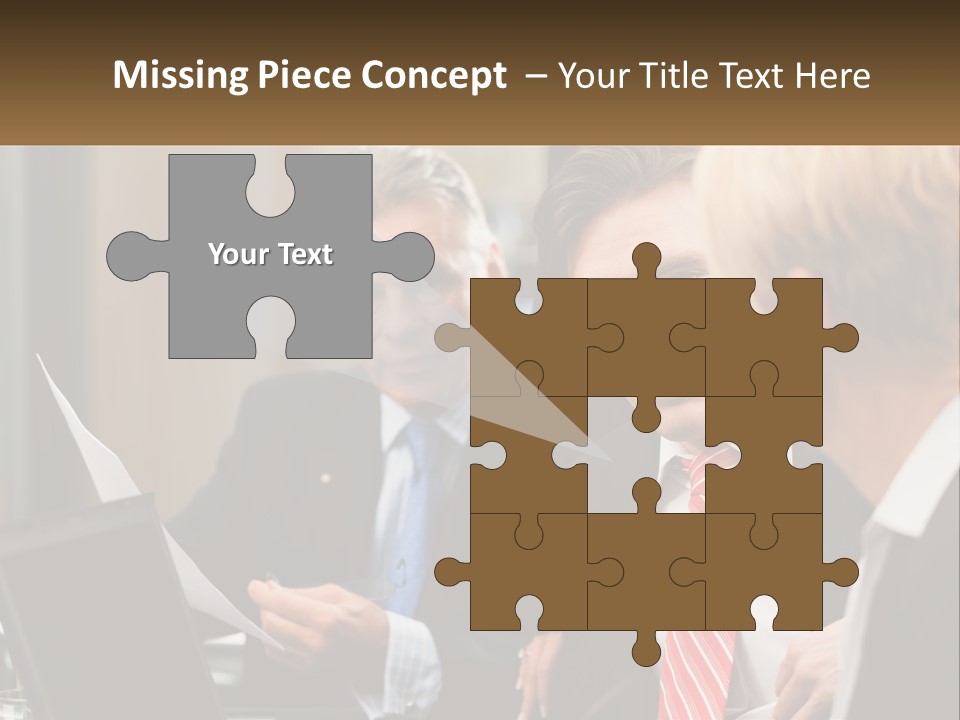 A Group Of People Sitting Around A Table Talking PowerPoint Template