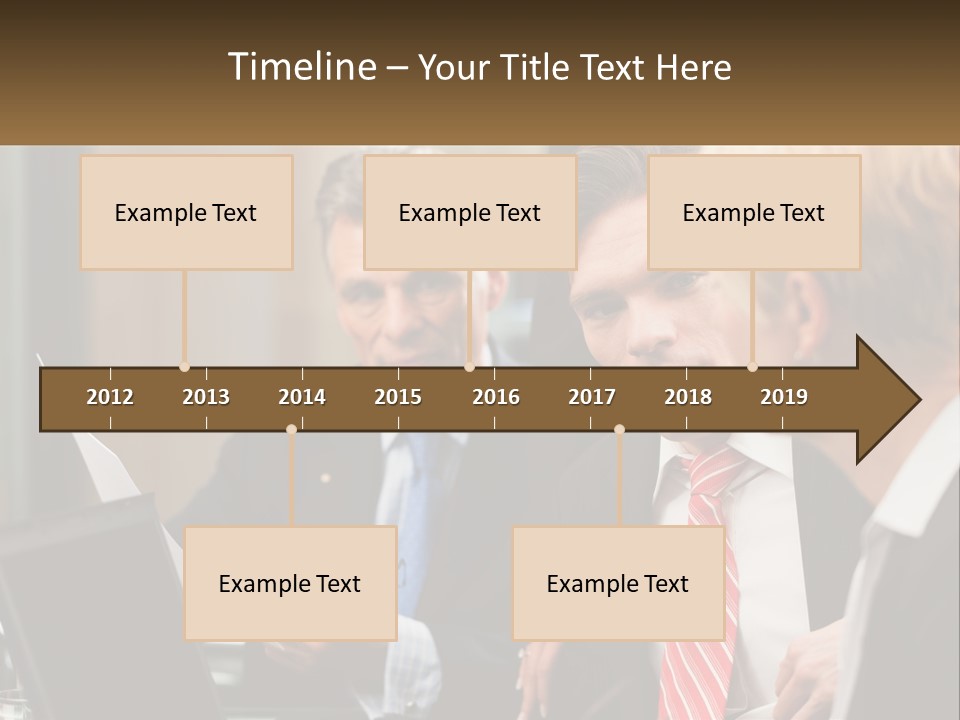 A Group Of People Sitting Around A Table Talking PowerPoint Template