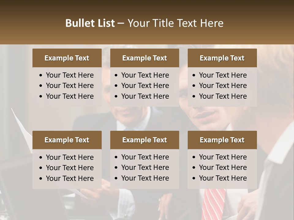 A Group Of People Sitting Around A Table Talking PowerPoint Template