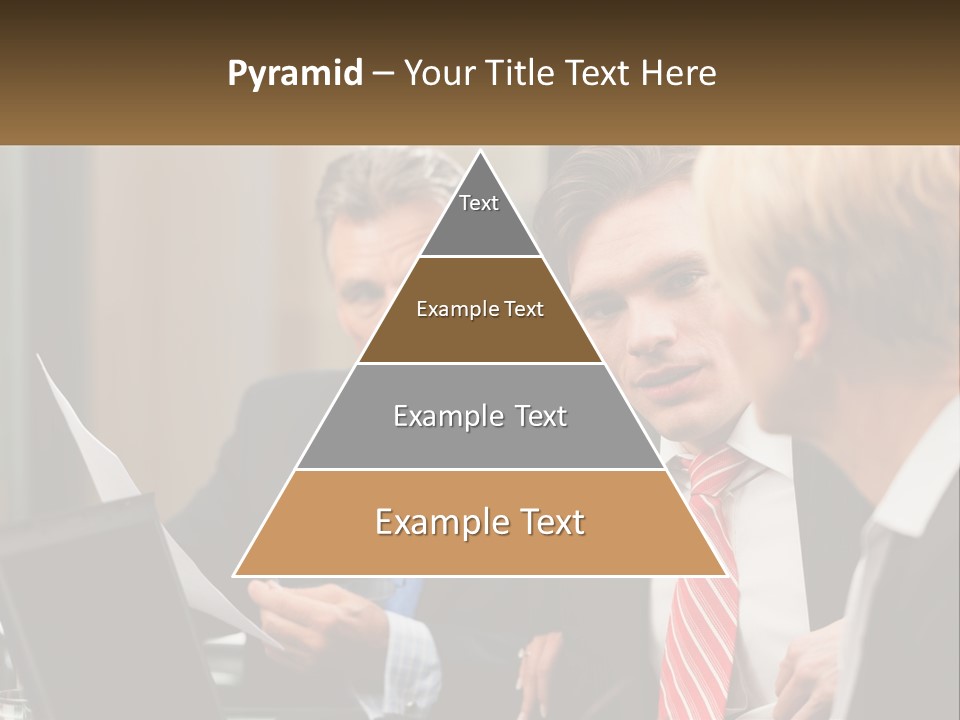 A Group Of People Sitting Around A Table Talking PowerPoint Template