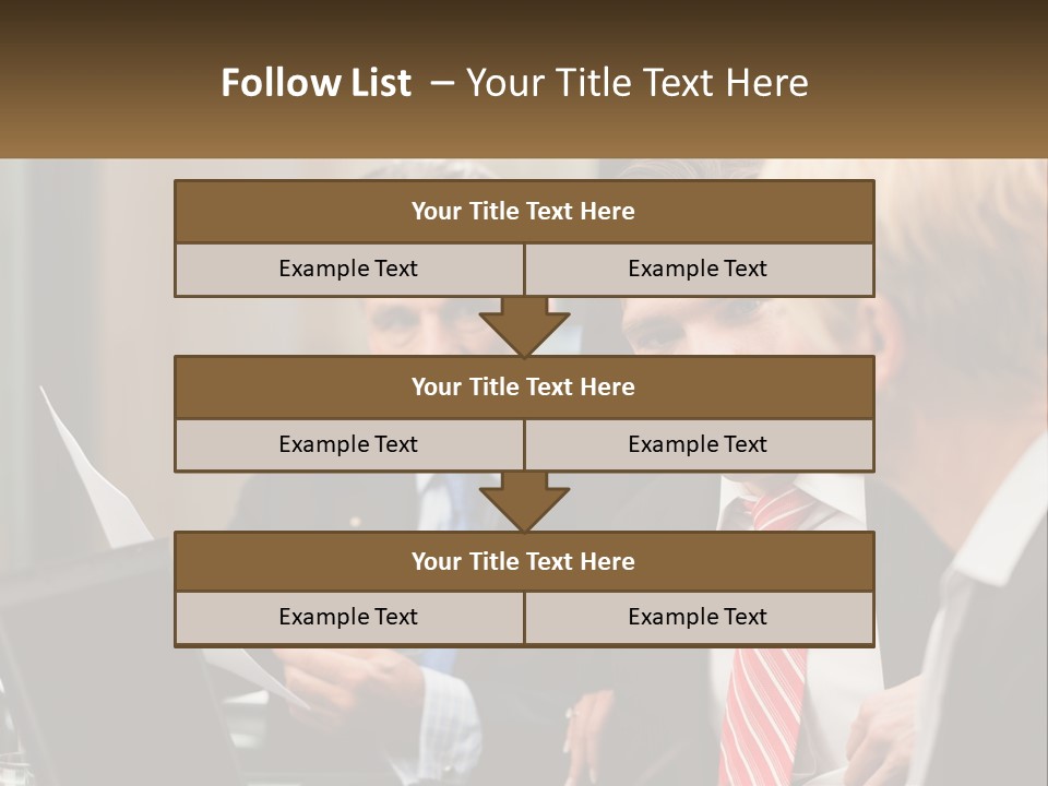 A Group Of People Sitting Around A Table Talking PowerPoint Template