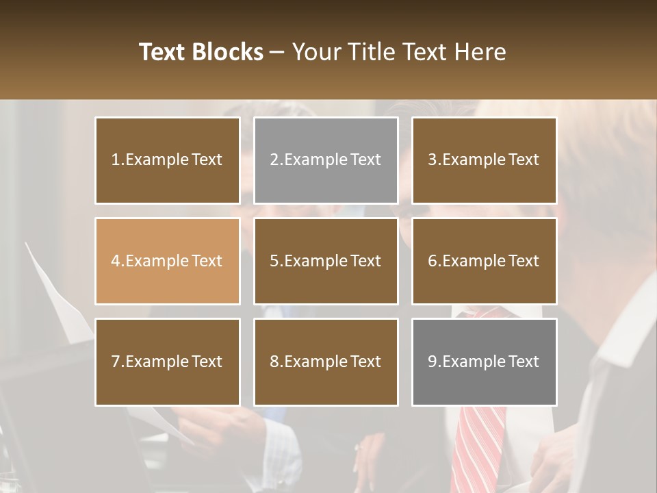 A Group Of People Sitting Around A Table Talking PowerPoint Template