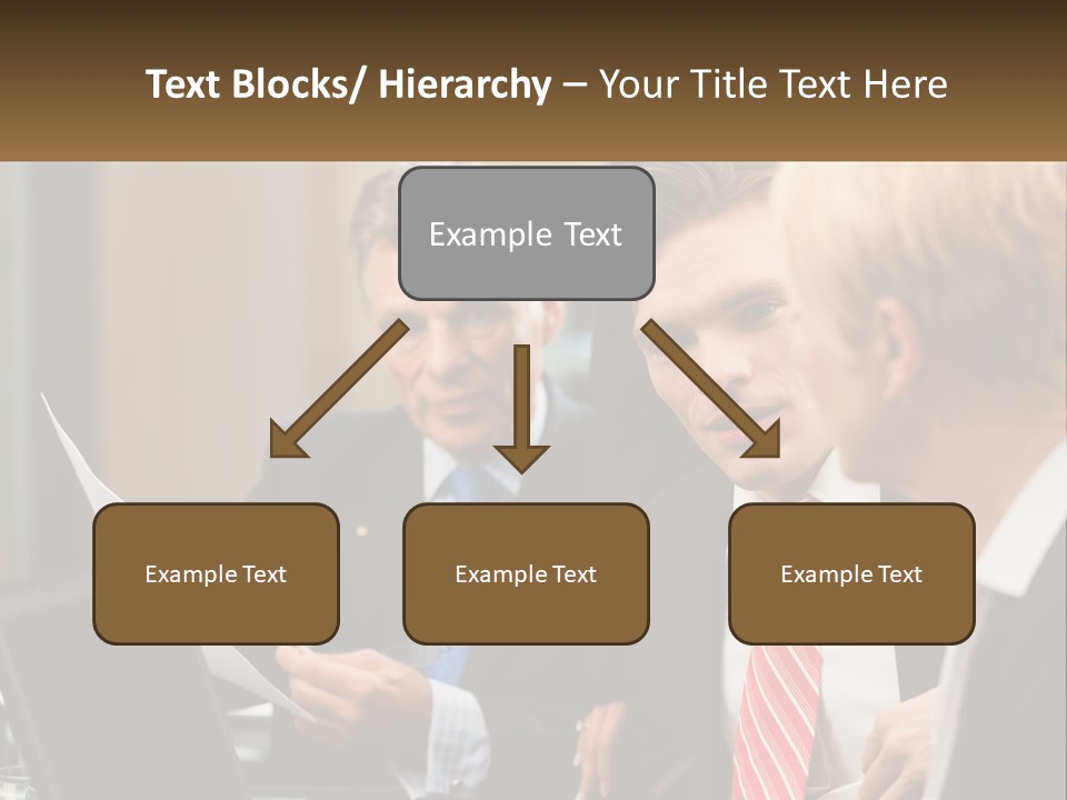 A Group Of People Sitting Around A Table Talking PowerPoint Template