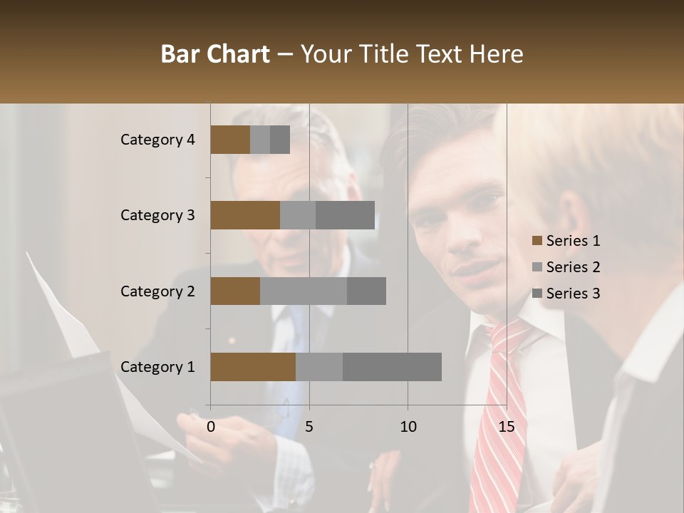 A Group Of People Sitting Around A Table Talking PowerPoint Template