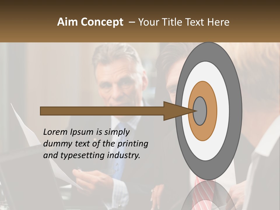 A Group Of People Sitting Around A Table Talking PowerPoint Template