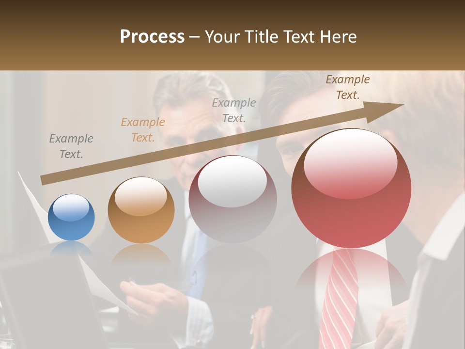 A Group Of People Sitting Around A Table Talking PowerPoint Template