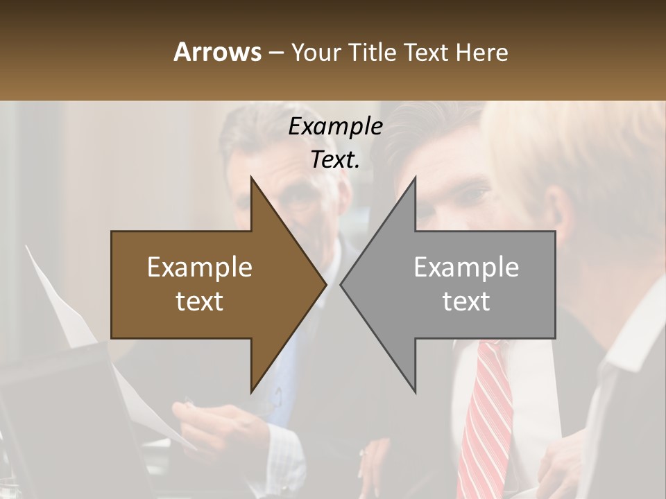 A Group Of People Sitting Around A Table Talking PowerPoint Template