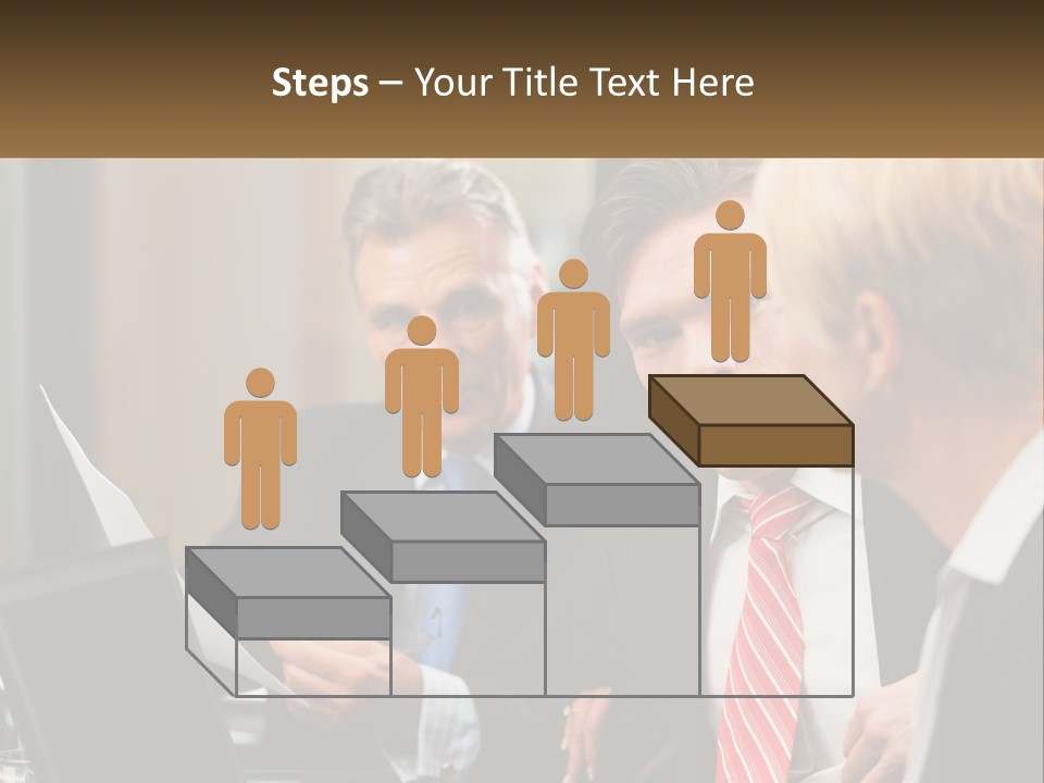 A Group Of People Sitting Around A Table Talking PowerPoint Template