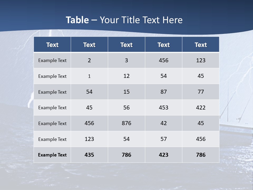 A Boat In The Middle Of A Body Of Water PowerPoint Template