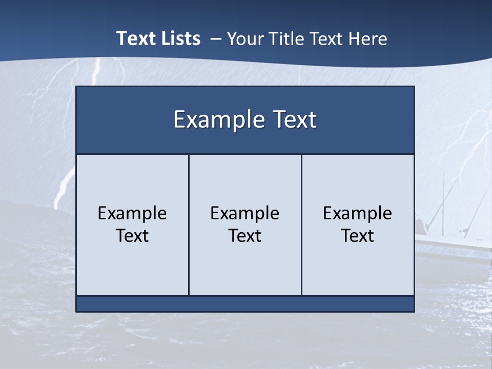 A Boat In The Middle Of A Body Of Water PowerPoint Template