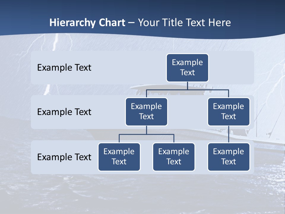 A Boat In The Middle Of A Body Of Water PowerPoint Template