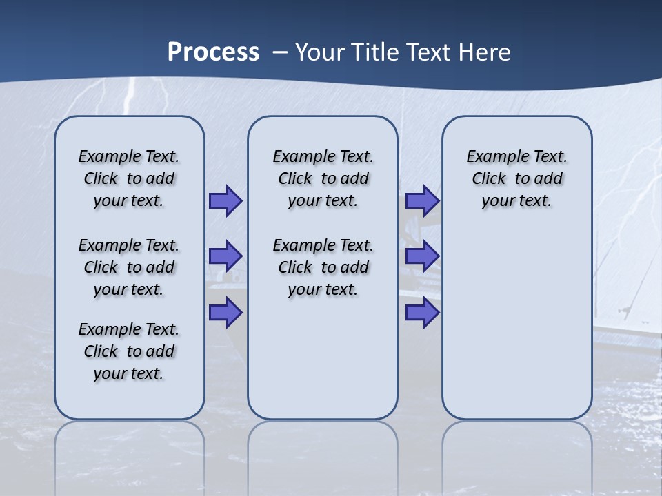 A Boat In The Middle Of A Body Of Water PowerPoint Template