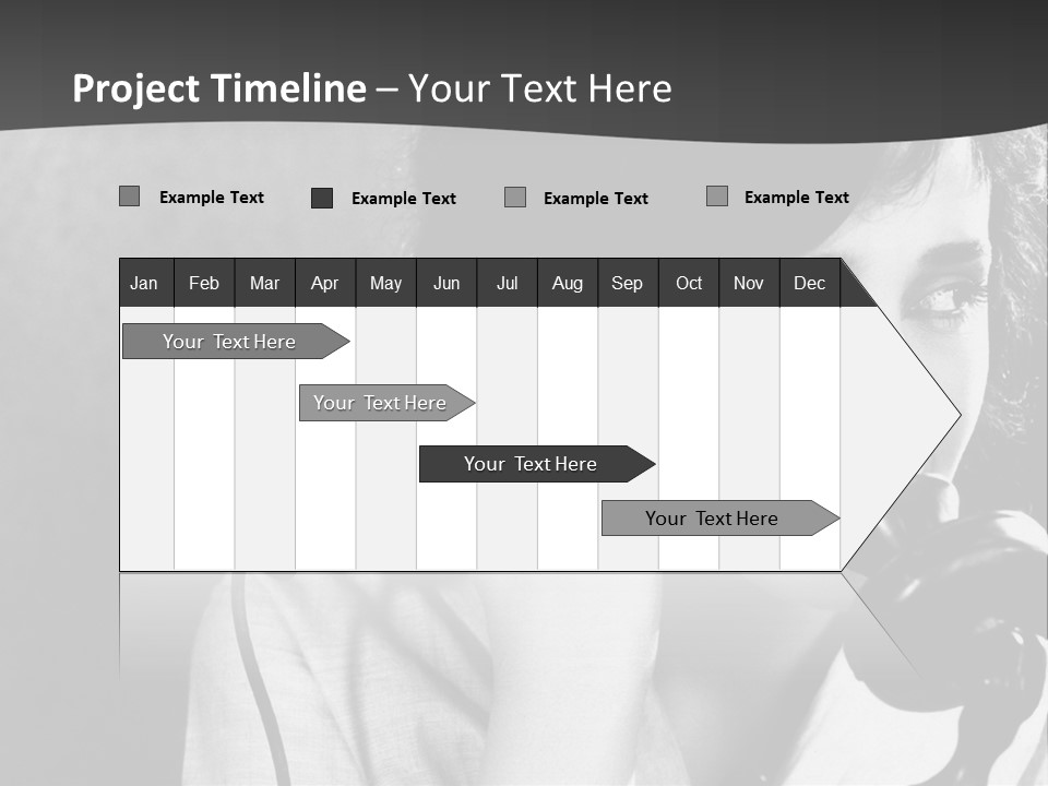 A Woman Talking On A Telephone While Holding Her Hand To Her Ear PowerPoint Template