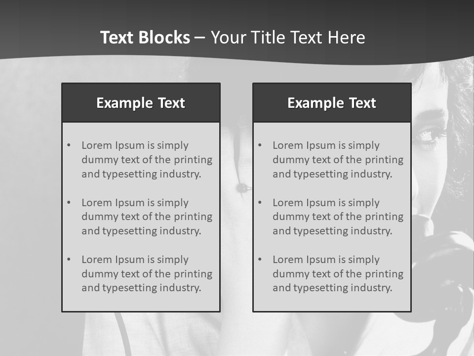 A Woman Talking On A Telephone While Holding Her Hand To Her Ear PowerPoint Template