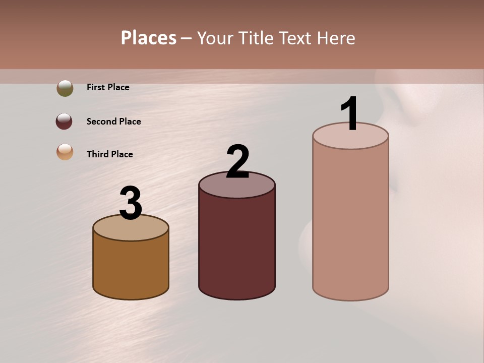 A Beautiful Woman With Long Red Hair Powerpoint Presentation PowerPoint Template