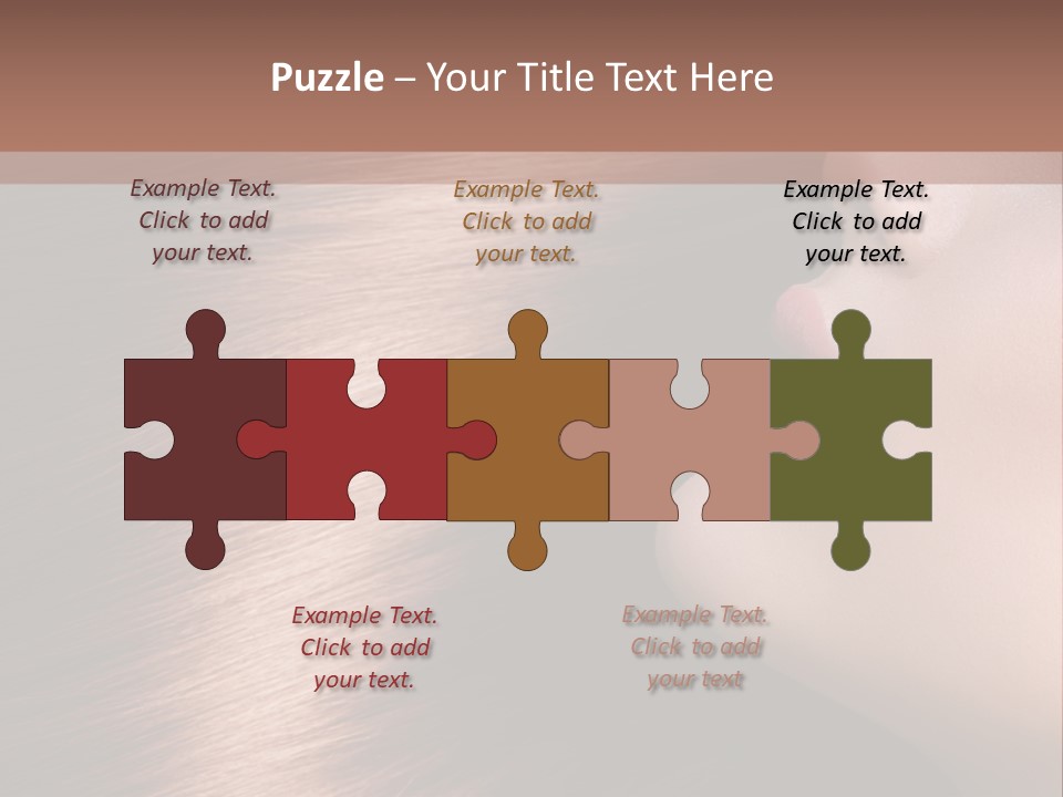 A Beautiful Woman With Long Red Hair Powerpoint Presentation PowerPoint Template