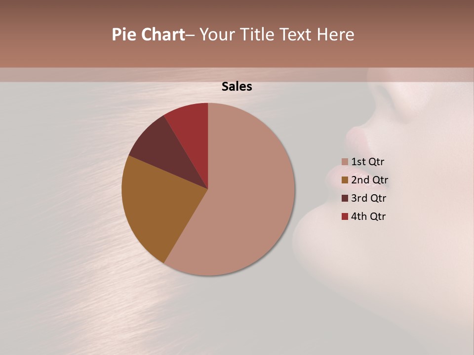 A Beautiful Woman With Long Red Hair Powerpoint Presentation PowerPoint Template