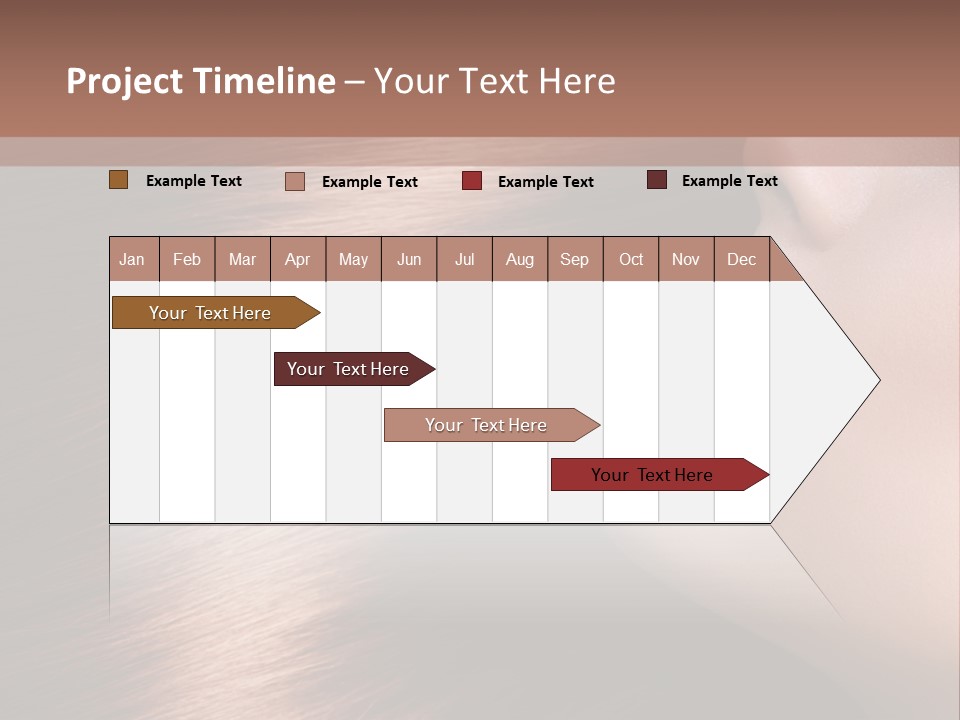 A Beautiful Woman With Long Red Hair Powerpoint Presentation PowerPoint Template