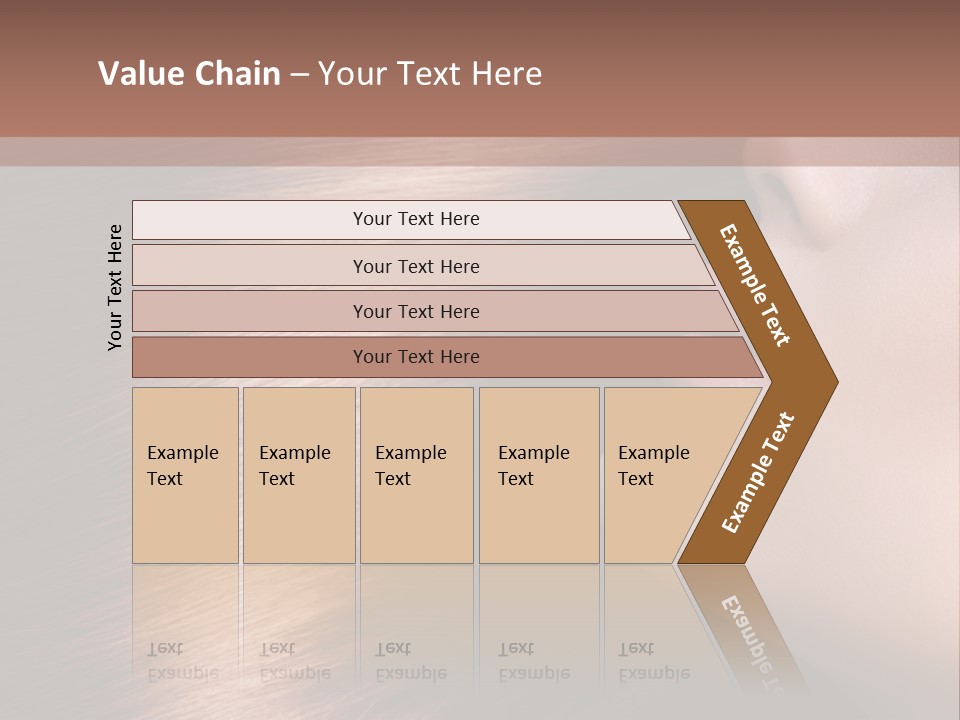 A Beautiful Woman With Long Red Hair Powerpoint Presentation PowerPoint Template