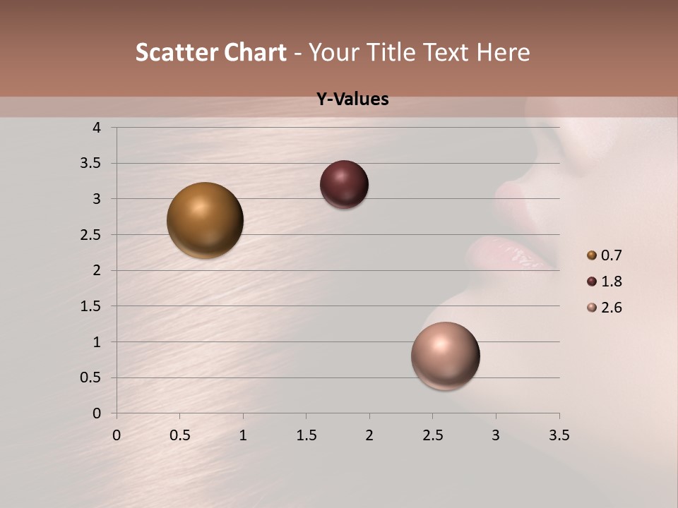 A Beautiful Woman With Long Red Hair Powerpoint Presentation PowerPoint Template