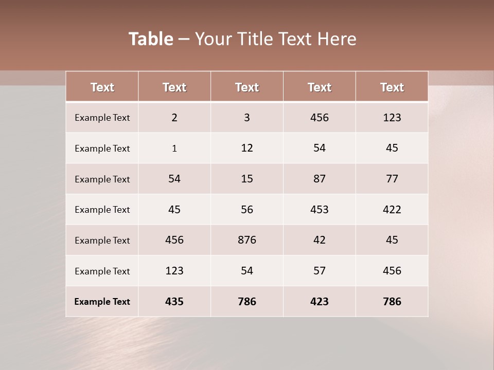 A Beautiful Woman With Long Red Hair Powerpoint Presentation PowerPoint Template