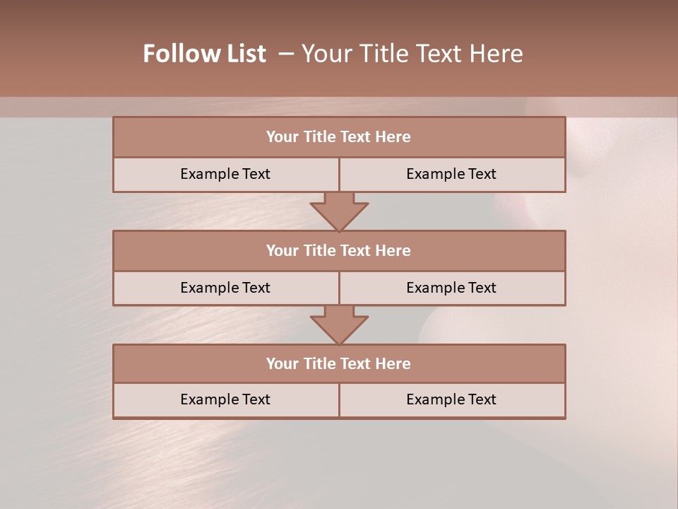 A Beautiful Woman With Long Red Hair Powerpoint Presentation PowerPoint Template