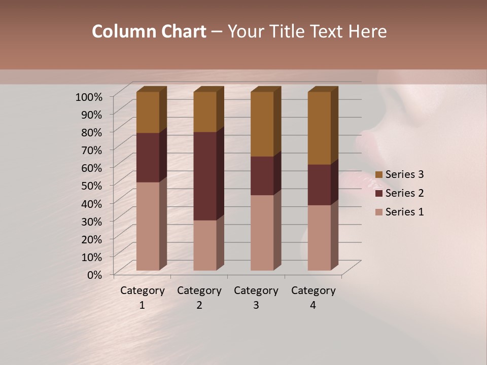 A Beautiful Woman With Long Red Hair Powerpoint Presentation PowerPoint Template