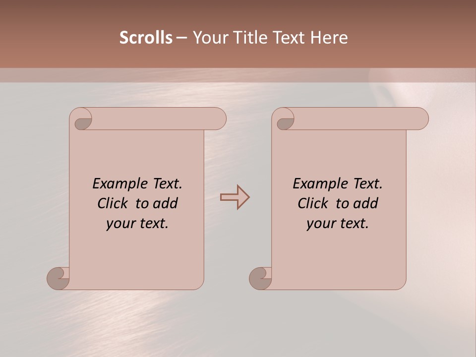 A Beautiful Woman With Long Red Hair Powerpoint Presentation PowerPoint Template