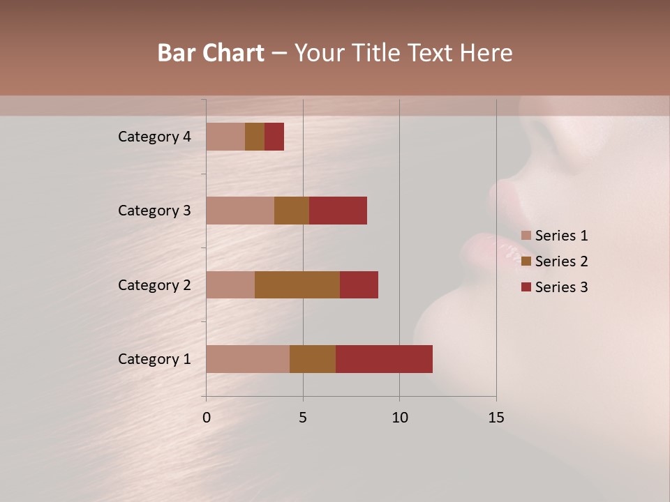 A Beautiful Woman With Long Red Hair Powerpoint Presentation PowerPoint Template