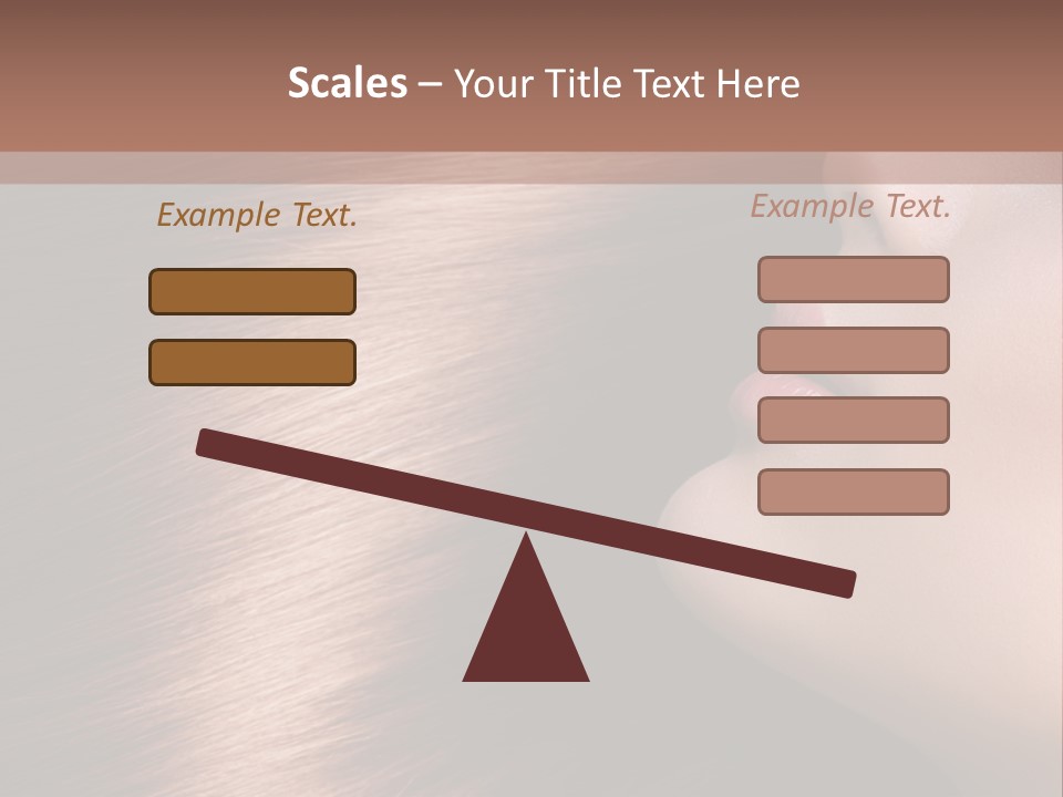 A Beautiful Woman With Long Red Hair Powerpoint Presentation PowerPoint Template