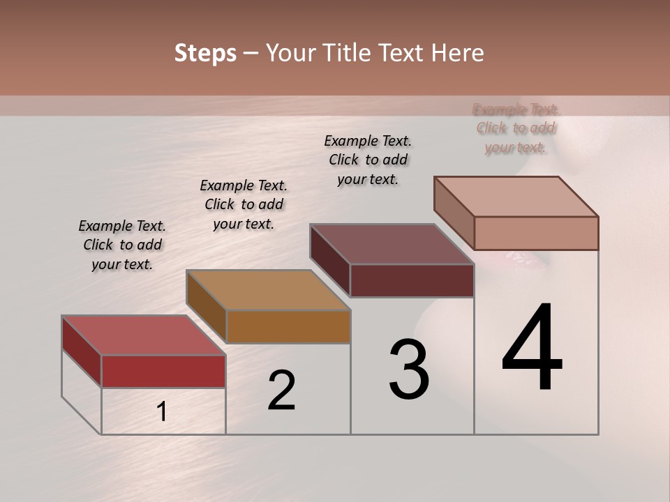 A Beautiful Woman With Long Red Hair Powerpoint Presentation PowerPoint Template