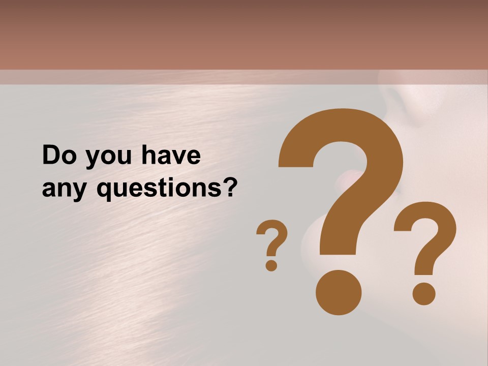 A Beautiful Woman With Long Red Hair Powerpoint Presentation PowerPoint Template