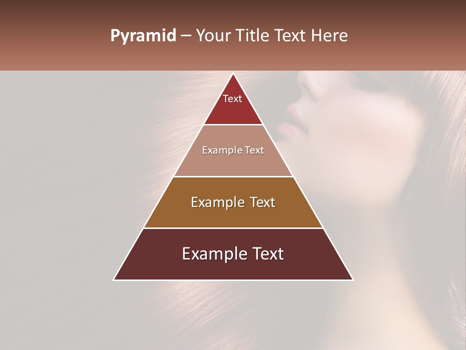 A Woman With Long Red Hair Is Shown With The Words Name Of Presentation Company Name PowerPoint Template