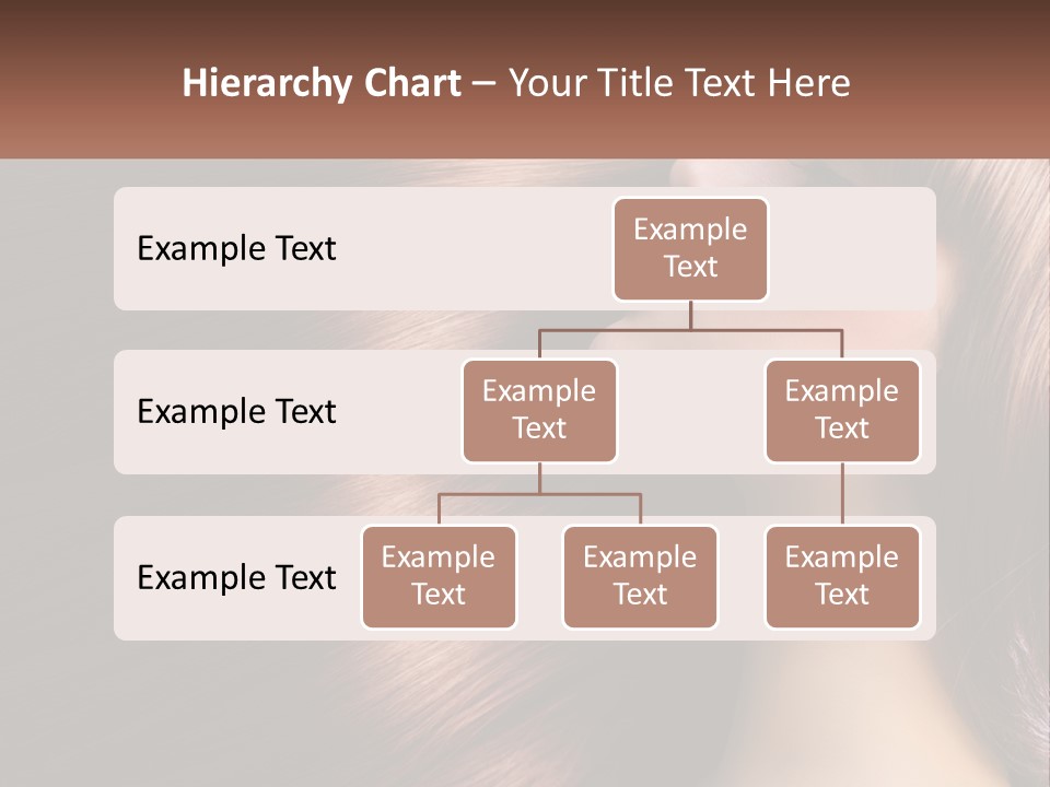 A Woman With Long Red Hair Is Shown With The Words Name Of Presentation Company Name PowerPoint Template