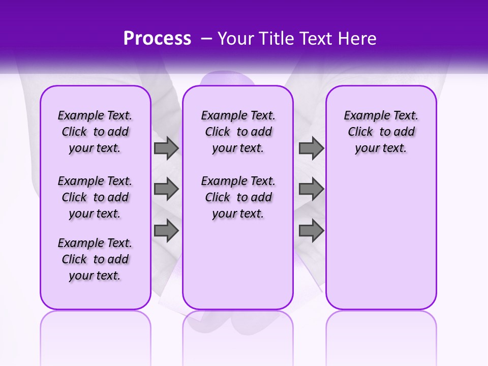 A Person Holding A Purple Ribbon In Their Hands PowerPoint Template