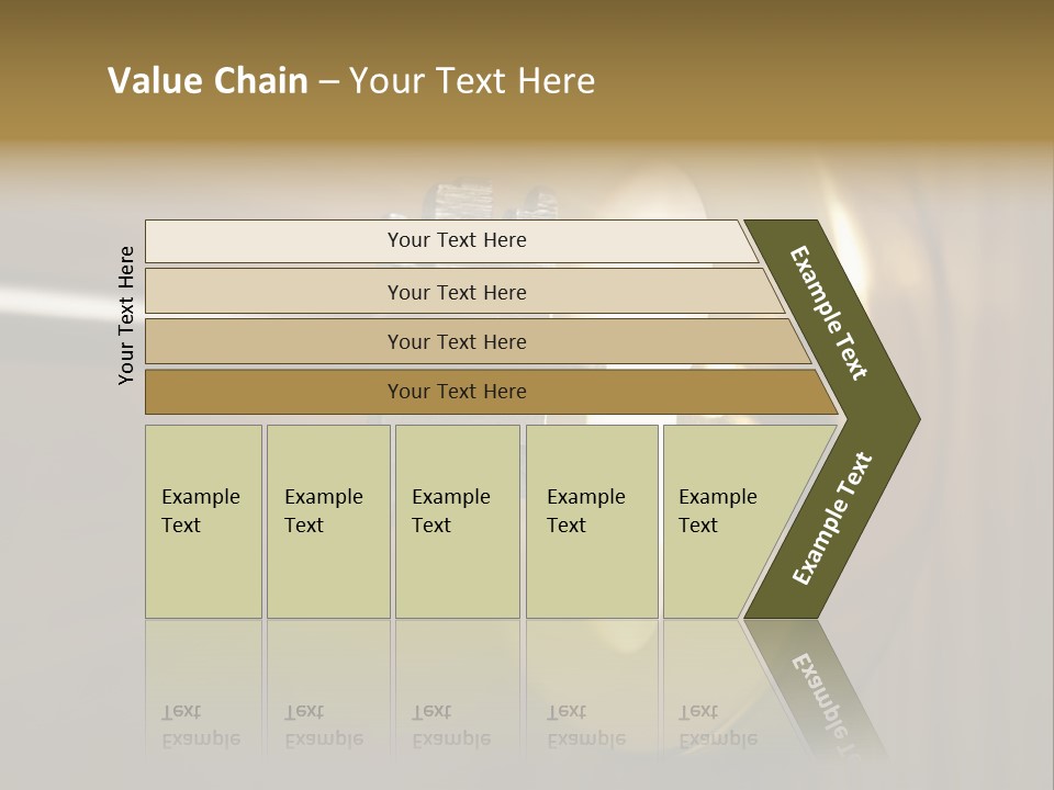 A Key On A Door With A Light Coming Out Of It PowerPoint Template