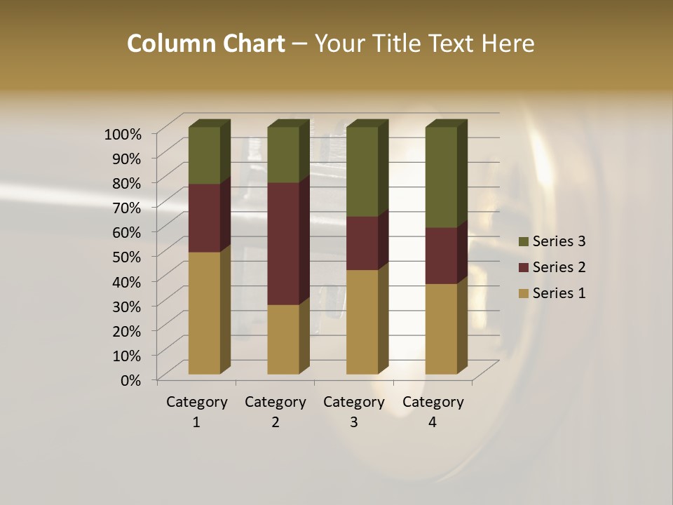 A Key On A Door With A Light Coming Out Of It PowerPoint Template