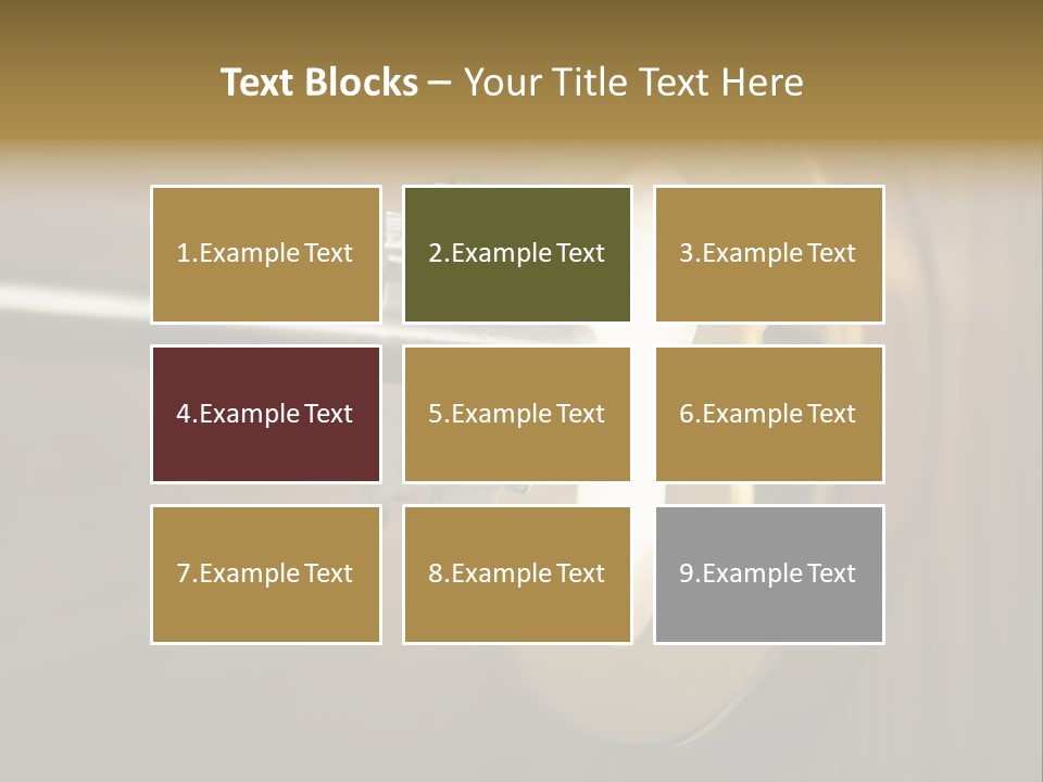 A Key On A Door With A Light Coming Out Of It PowerPoint Template