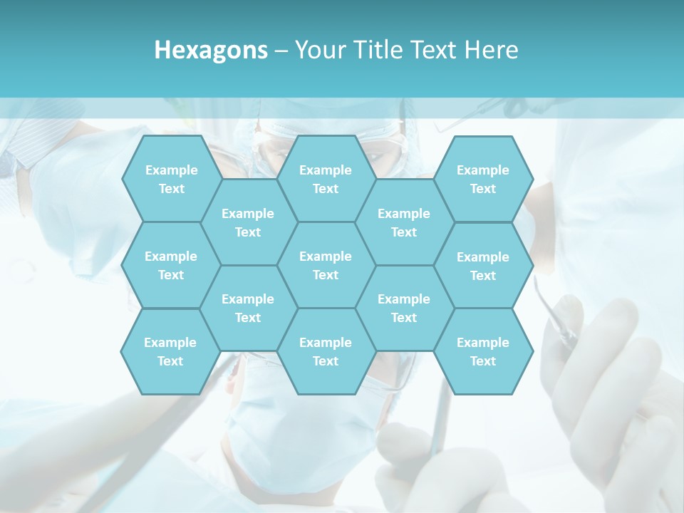 A Group Of Surgeons In A Operating Room PowerPoint Template